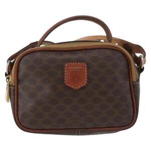 Celine Macadam Handbag Brown